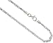 24 Sterling Silver Italian Baht Chain, 5/32 (3.7 mm), NICKEL FREE