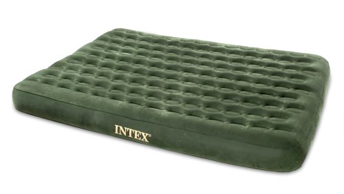 Twin Prestige Hunter Green Downy Airbed (Built-in DC Pump)