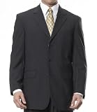 Executive 3-Button Wool Patterned Suit- In 7 Patterns