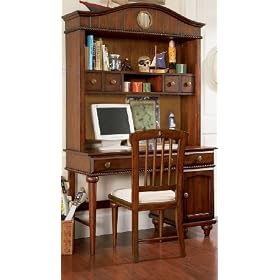 Powell Shiver Me Timbers Student Desk, Hutch and Chair Set by Furniture