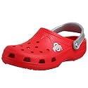 crocs 2 Print Collegiate Beach Clog,Ohio State (Red),Large (M8-9,W10-11)