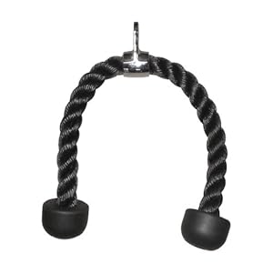 Tricep Rope - Exercise Machine Attachment Press Down - 22