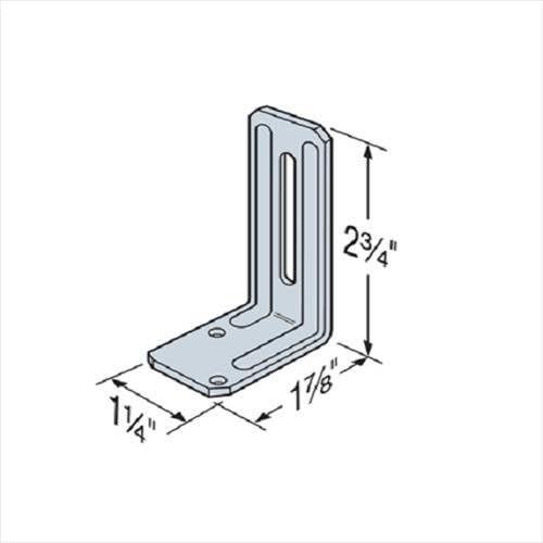 (200 Count) Simpson Strong-Tie STC - 1-1/4-Inch x 1-7/8-Inch x 2-3/4-Inch Roof Truss Clip by Simpson Strong-Tie