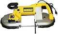 DEWALT D28770K Heavy Duty 6 Amp 4-3/4-Inch by 4-3/4-Inch Capacity 80 to 280 Feet Per Minute Variable Speed Portable Band Saw with Case