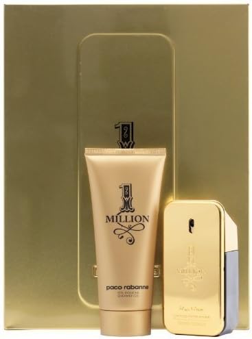 Paco Rabane 1 million gift set; Eau de Toilette Spray 50ml & Shower Gel 100ml by Paco Rabane