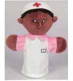 BLACK NURSE PUPPET