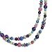 Carolyn Pollack Sterling Silver Pastel Colors Te Amo Beaded Necklace Carolyn Pollack Sterling Silver Pastel Colors Te Amo Beaded Necklace