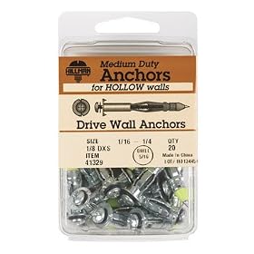Cd 20 x 5: Drive Wall 1 8 Dxs Cd20 (41329) by Hillman