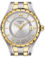 Tissot T-Lady Silver Dial Two-tone Ladies Watch Watch T0722102203800