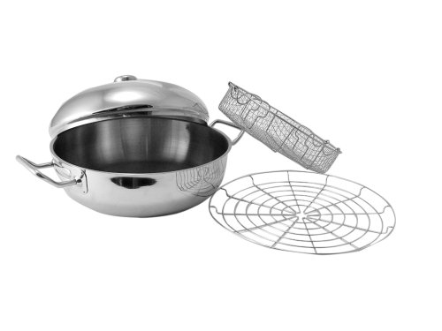 Metro 4 3/4 Quart 18/10 Stainless Steel Cook All Pan #0252
