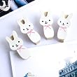 [Smile Rabbit] - Wooden Clips / Wooden Clamps / Mini Clips