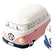 Pink Classic Hippie Van Ceramic Money Bank Vintage