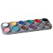 Water Makeup-Palette mit 12 Farben