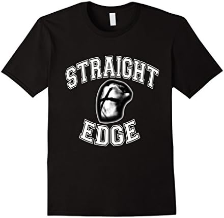 Straight Edge T-Shirt - Male Small - Black