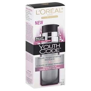 Amazon.com: L'oreal Paris Youth Code Regenerating Skincare Serum Intense Daily Treatment