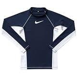 NIKE（ナイキ） 【キッズ・ジュニア】ナイキ KIDS L／Sラッシュガード　ネイビー