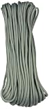 Gray 550lb Paracord 100', 550 cord, USA, parachute, 7 strand, type III nylon