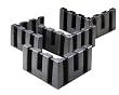 Nifty 700100 Cargo-Logic Charcoal Cargo-Loks - Set of 4