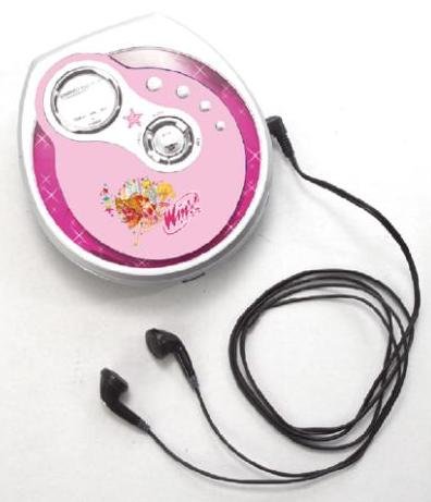 Winx Club - Tragbarer CD Player