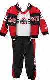 Infant Ohio State Buckeyes 3 piece Track Set