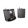 EOS 100T1RB Wireless Audio System with Universal iPod Docking Base and Remote Speaker (Black)