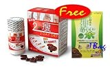 Buy 1 Bag Lingzhi Cleansed Slim Tea /Get 1 Box 2 Day Diet Japan Lingzhi-60 Caps for Free !!!