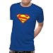 T-Shirt Homme Bleu Superman "Logo" (Taille M)