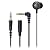 audio-technica ダイナミック型インナーイヤーヘッドホン ATH-CKM55 BK