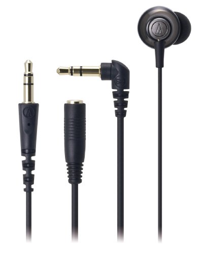 audio-technica ダイナミック型インナーイヤーヘッドホン ATH-CKM55 BK