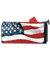 Lawn & Patio: MailWraps Magnetic Mailbox Cover - Stars & Stripes - USA