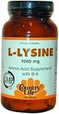 L-Lysine 1000mg w/B-6 100T