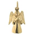 9ct Yellow Gold Solid Charm Guardian Angel