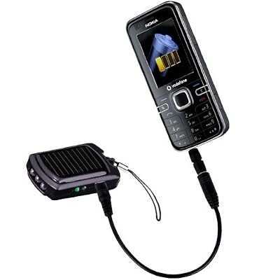 solar powered keyring battery charger