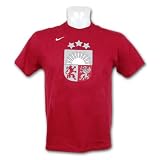 Team Latvia IIHF Team Color Logo T-Shirt Size XX-Large