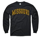 Missouri Tigers Black Arch Long Sleeve T-Shirt