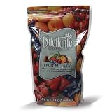 Chocolate Fruit Medley - Cherries Blueberries Strawberries & Apricots by Dilettante - 24oz Pouch