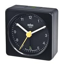 Braun-Wecker Analog Crescendo und stille Deutsche Pr&auml;zision Quarzwerk BNC002BKBK