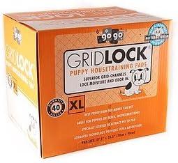 80 XL Gridlock Pads 27.5" X 35.5" Extra Large (2 Boxes of 40 XL) Housebreaking Wee Wee Pads