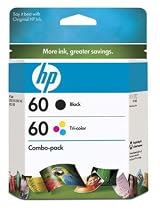 Genuine HP 60 Black & Tri-Color Ink Cartridges