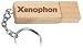 Engraved Wooden USB Flash Drive 8 GB with chain - Engraved name Xenophon