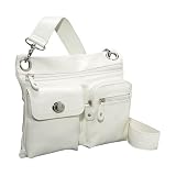 La Diva Angie Small Cross Body Bag (White)