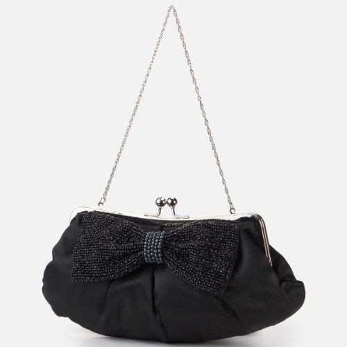 （ビス）ＶＩＳ バッグ（ビーズリボン付きパーティーBAG） レディス