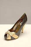 D&G Black and Gold Pump