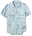 Guess Boys 8-20 Tie Dye Sidewinder Shirt,Blue,M-visli Cheap Deals