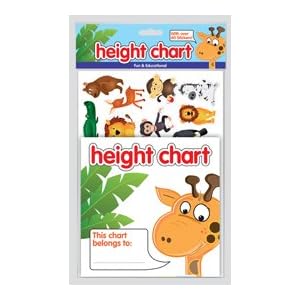 Kids Alphabet Height Chart Alphabet & Arrow Stickers