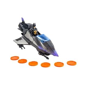 The Dark Knight Disc Shooting Jet by Mattel