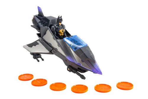 Childrens Toyshop  Toys : The Dark Knight Disc Shooting Jet
