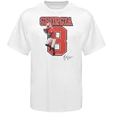NCAA A.J. Green Georgia Bulldogs #8 Player T-shirt - White (XX-Large)