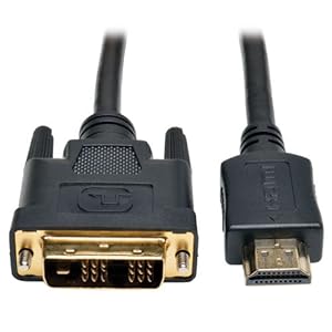 Amazon.com: Tripp Lite HDMI to DVI Cable, D