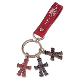 Hell Girl: Metal Key Chain - Straw Dolls